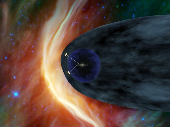 Voyager 1 to Determine if Charged Particles at Edge of Solar System Bank to One Side or the Other 