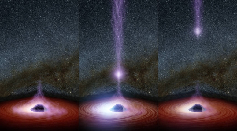 It Came From a Black Hole... And No, This is Not an April Fool's Joke