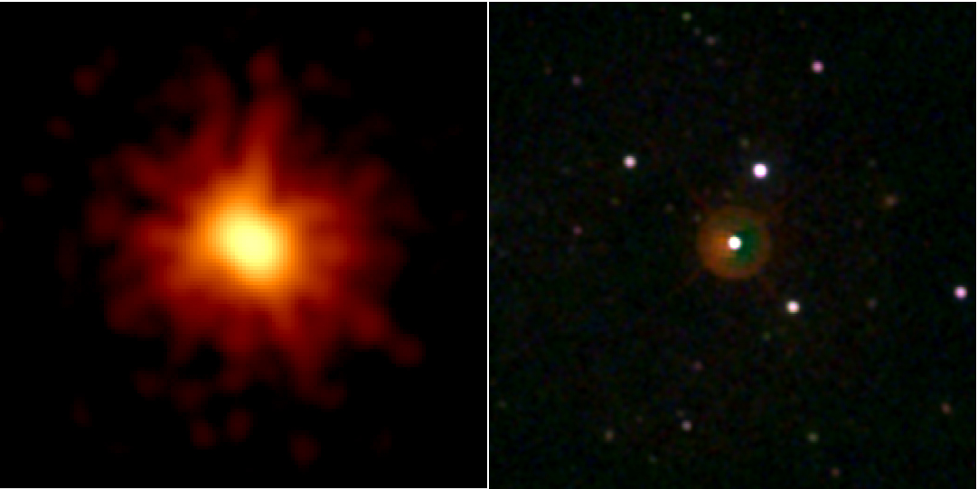 A Gamma Ray Burst 7.5 Billion Light Years Away Visible with the Naked Eye