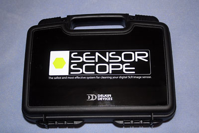 Cleaning with the Delkin SensorScope System