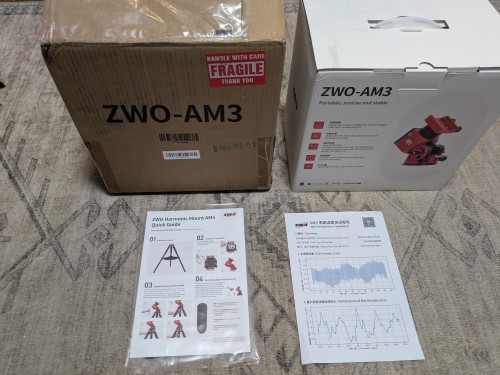 ZWO AM3 Equatorial Mount