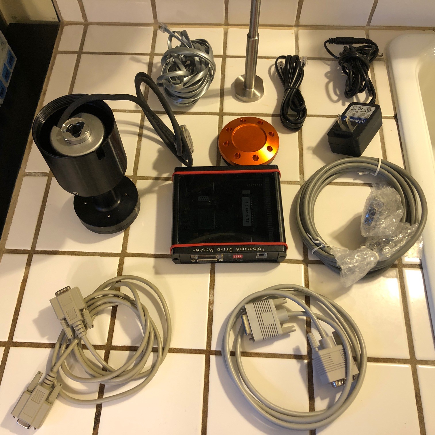 CGEPRO plus TDM Telescope Drive Master, v2.8, Encoder, CGEPro adapter