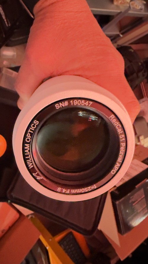 WO Redcat White/Gold Edition with tmount