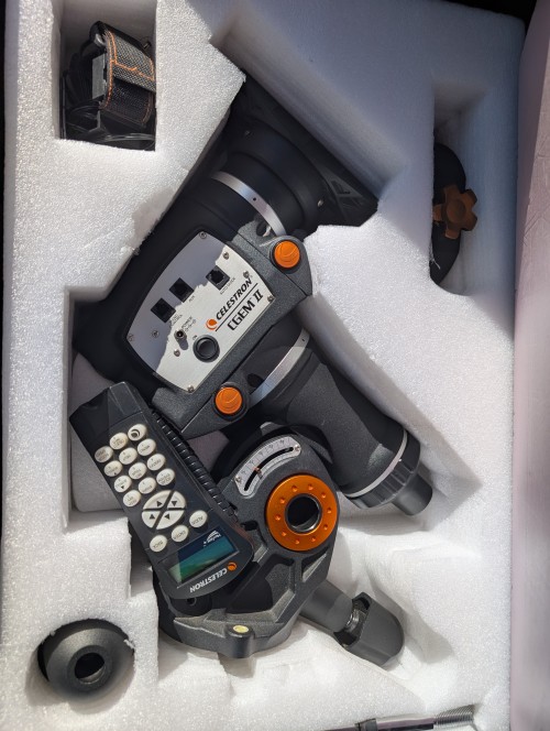 CGEMII mount (no tripod) and SkySync