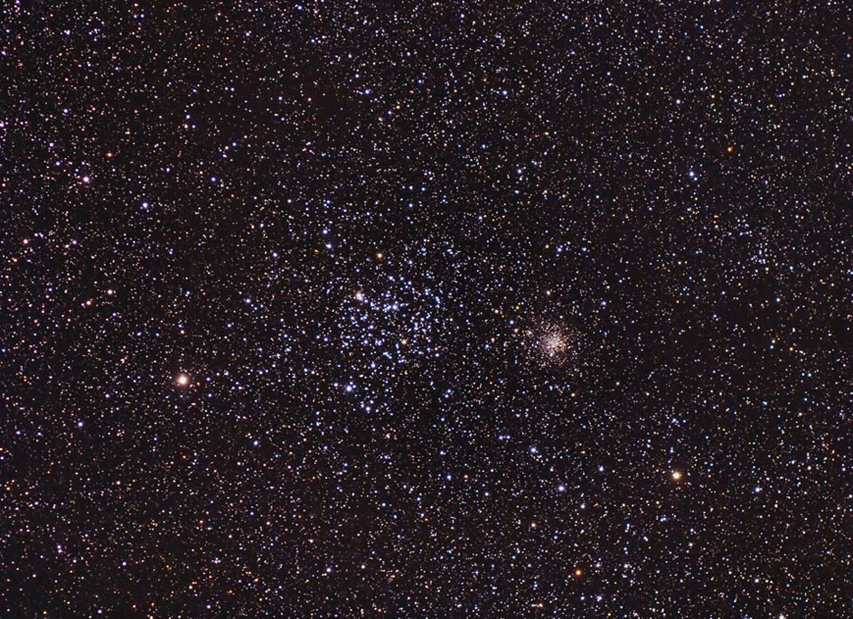 M35 and NGC 2158 in Gemini
