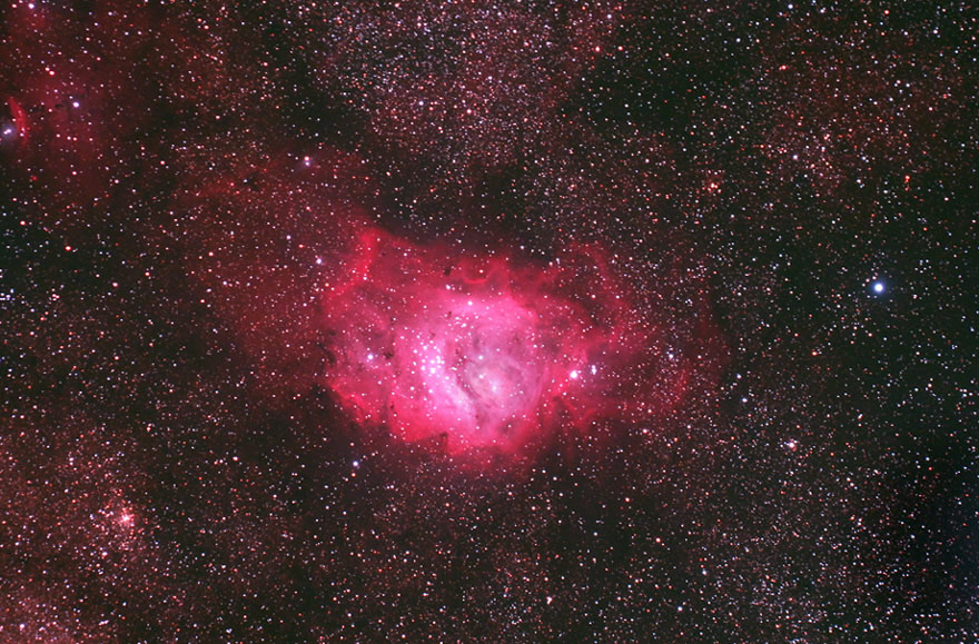 Lagoon Nebula wide field