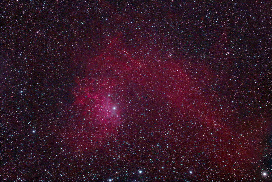 Flaming Star Nebula