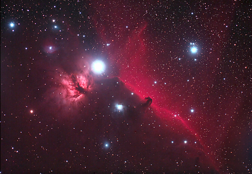 Horsehead and Flame