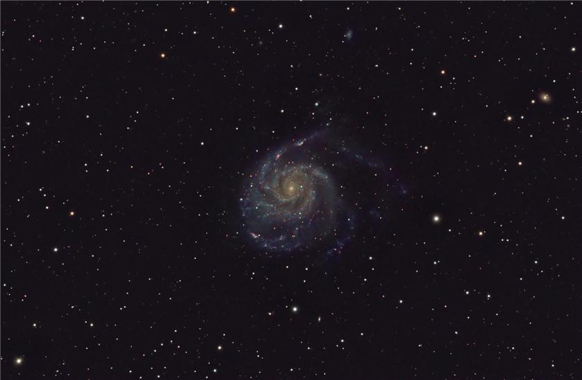M101, The Pinwheel Galaxy in Ursa Major