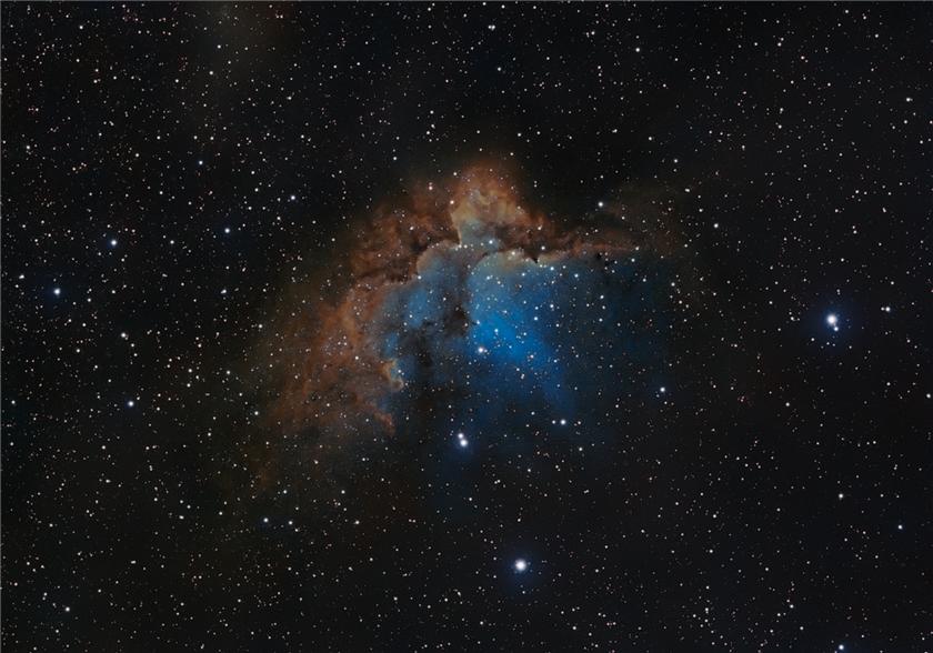 Sharpless 142, The Wizard Nebula