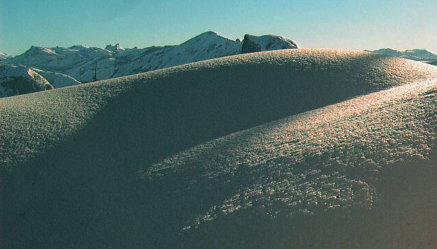 snowy Glacier Point, Yosemite