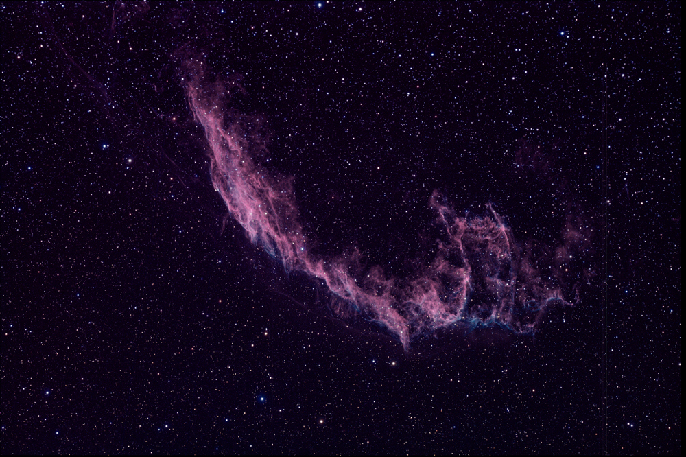 NGC 6995 and 6992