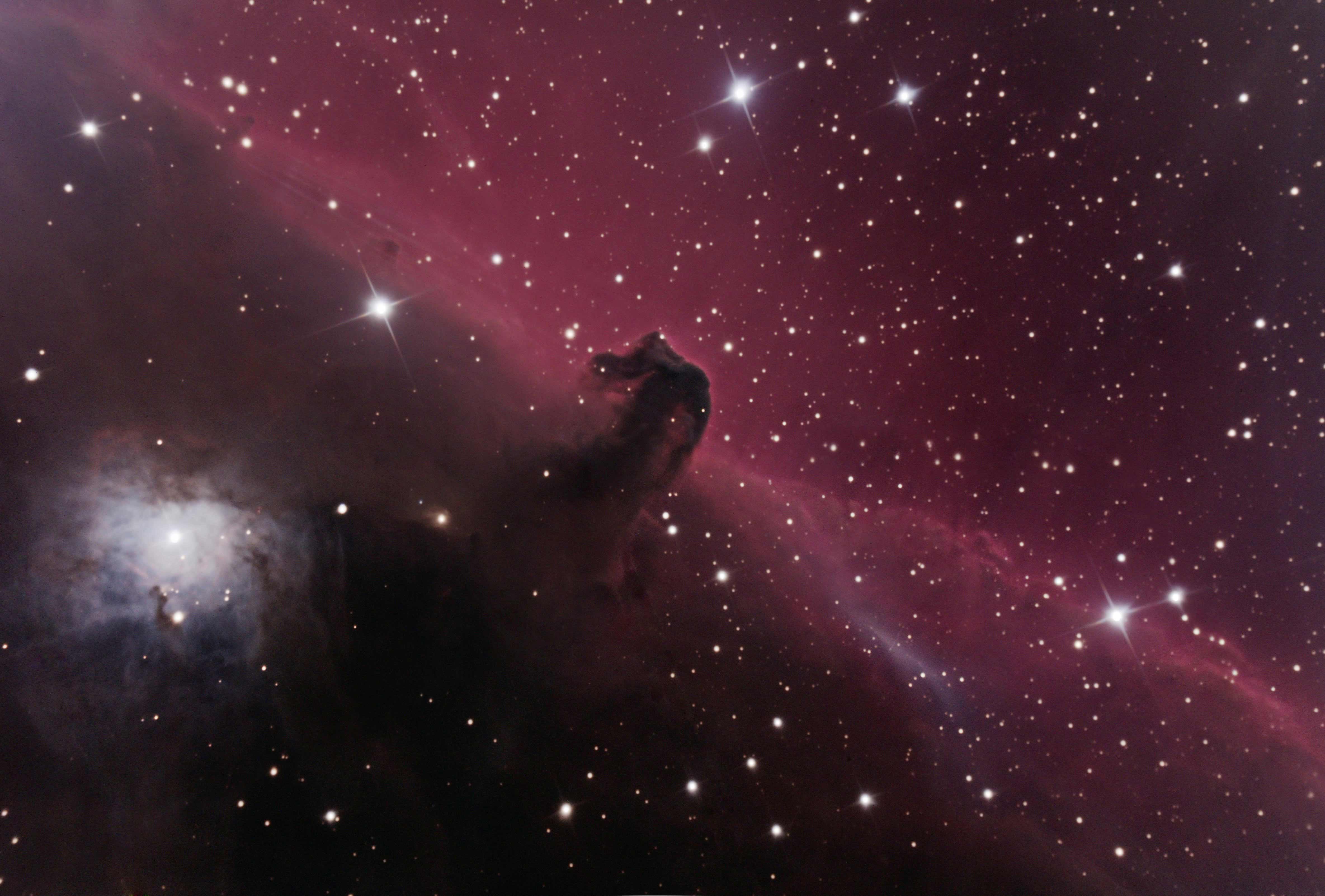 The Horsehead Nebula in One-Shot-Color