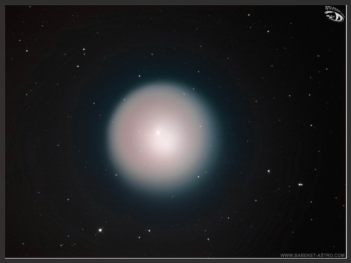 Comet P17/Holmes in color