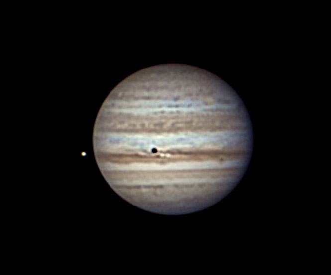 Jupiter with Io and Shadow