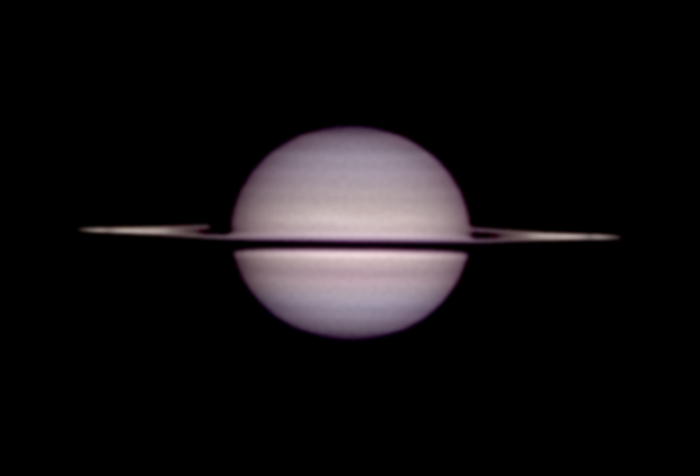 Saturn on Thin Rings