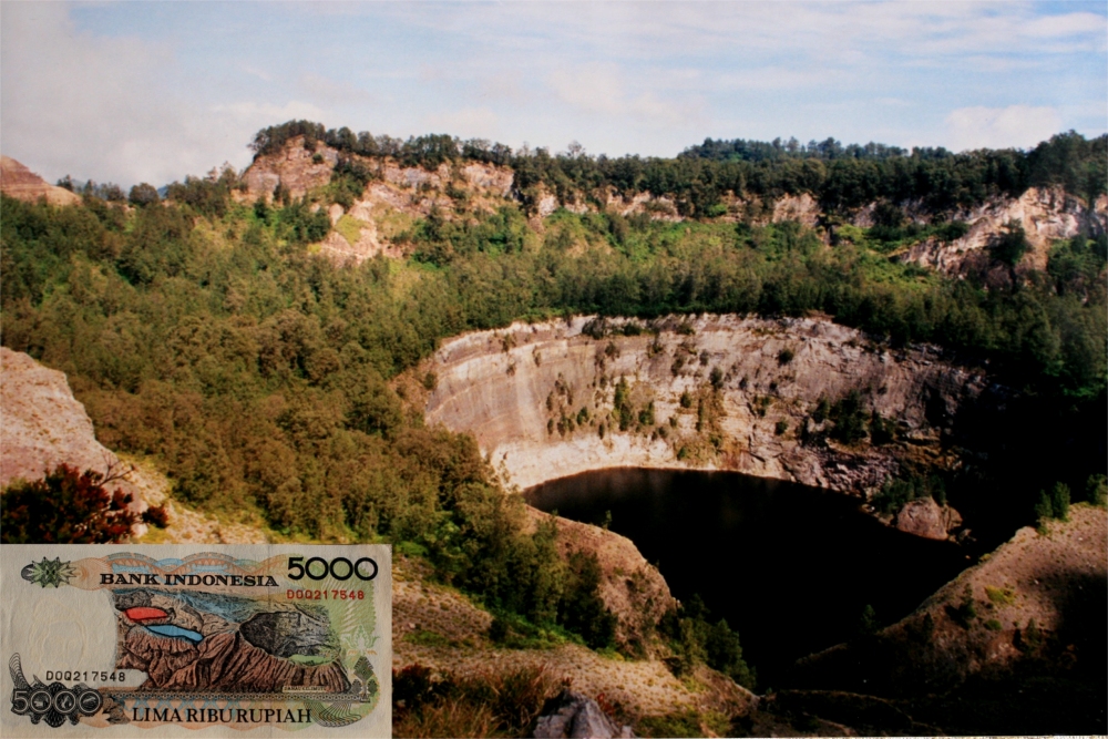 Crate lakes of Kelimutu