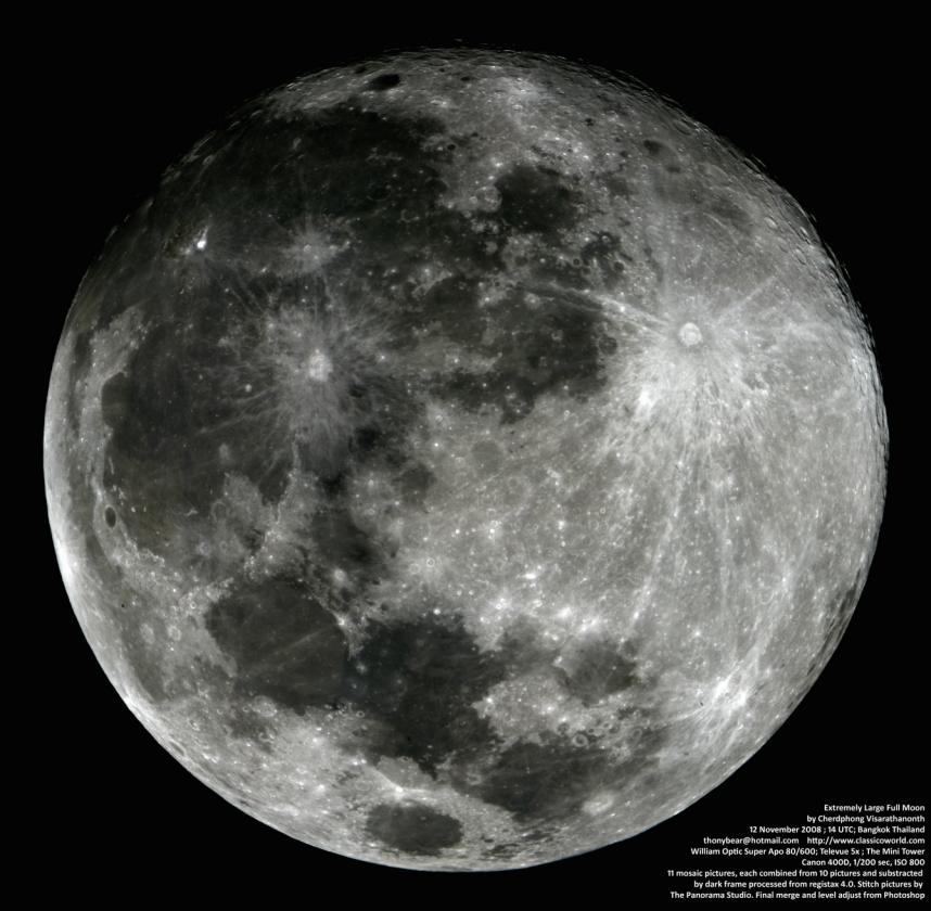 Extremely Large Full Moon