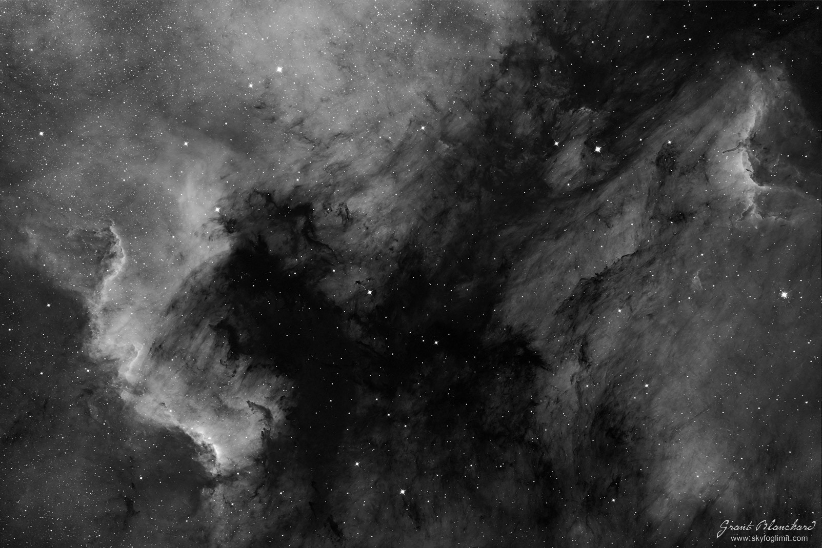 North American & Pelican Nebulas NGC 7000 IC 5070