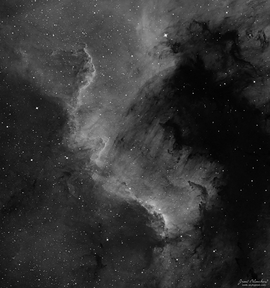 Cygnus wall - NGC 7000