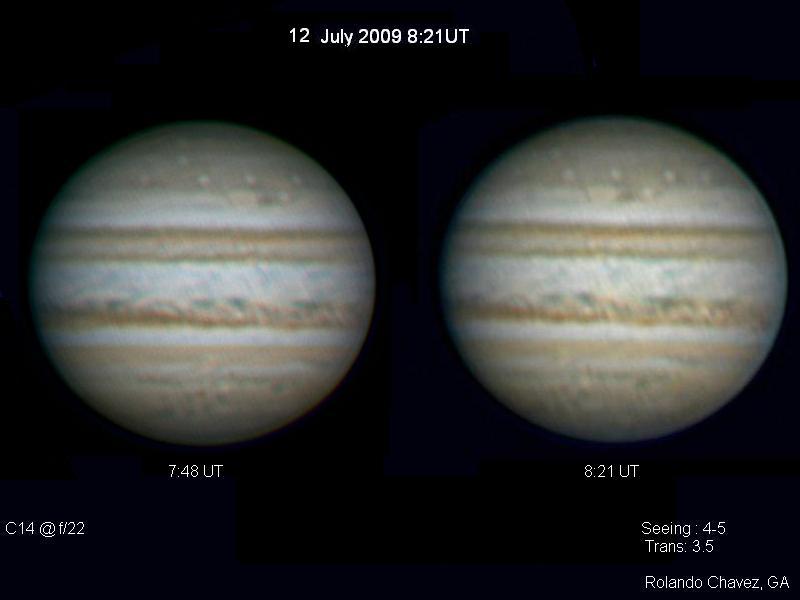 Jupiter 7/12/2009