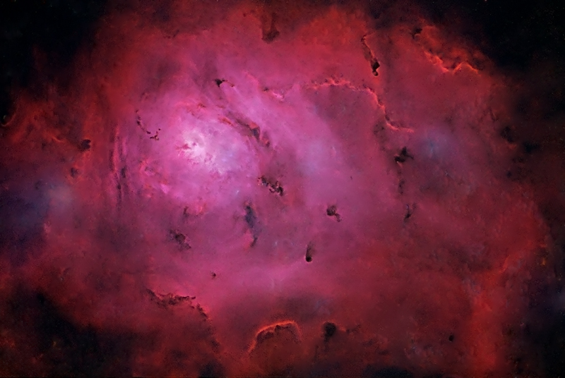 Lagoon Nebula with a twist
