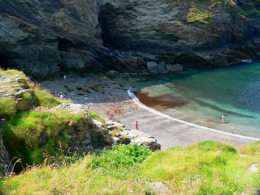 Coastal bay in Tintagel