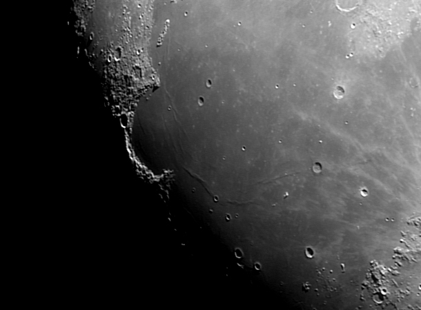 Sinus Iridum and surroundings
