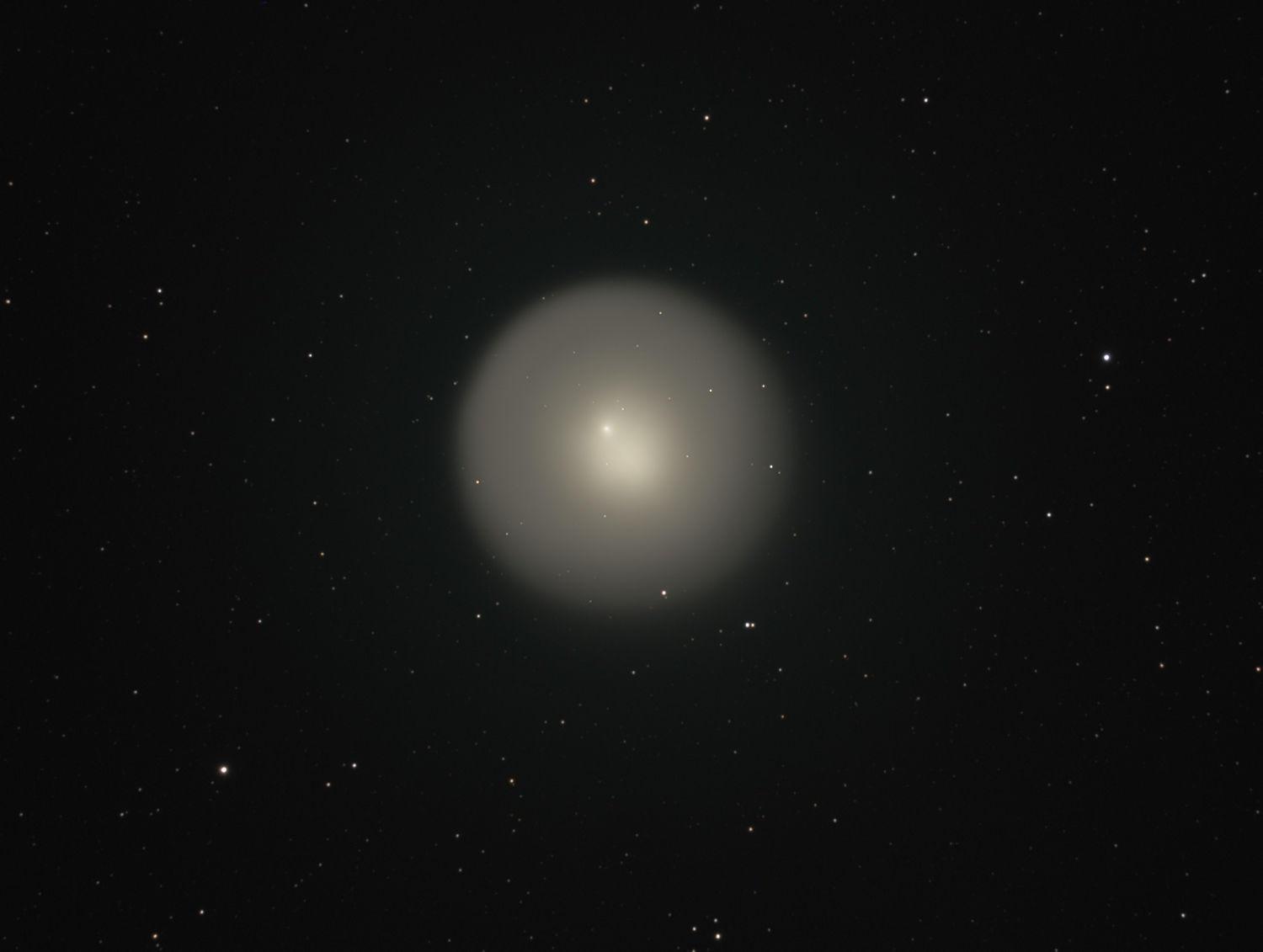 Comet Holmes passes stars
