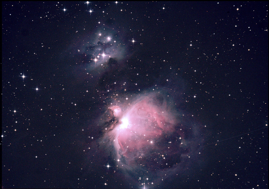 M 42 and Running Man