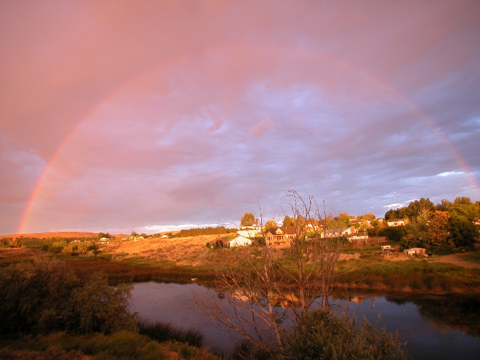 Rainbow over Elliott Lake