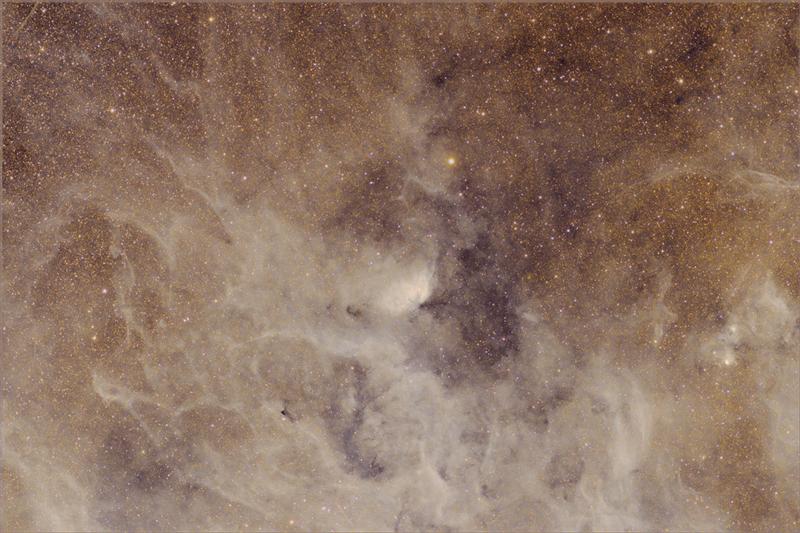 Sh2-101 Tulip Nebula wide field 