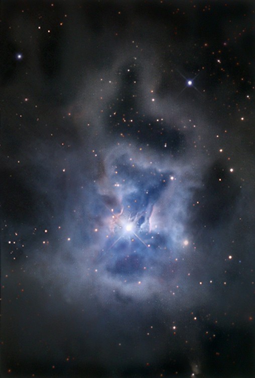 A Magic Iris Nebula