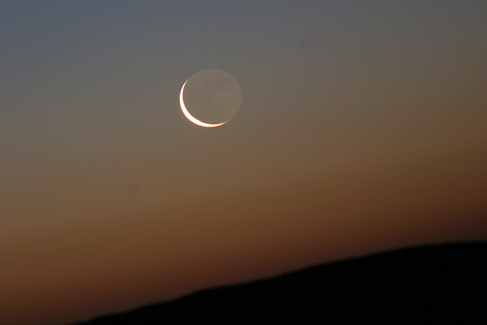 Moon and Desert
