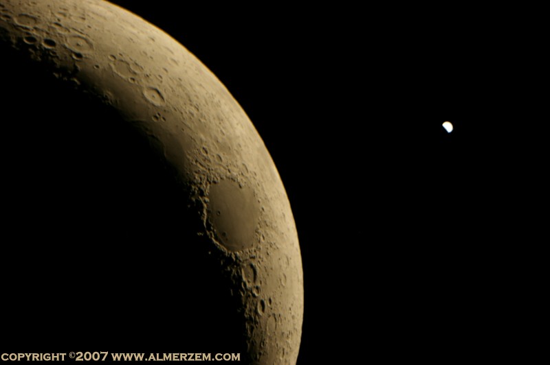 moon & venus