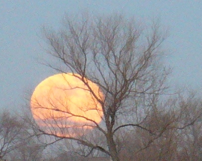 Full Moon Skyline