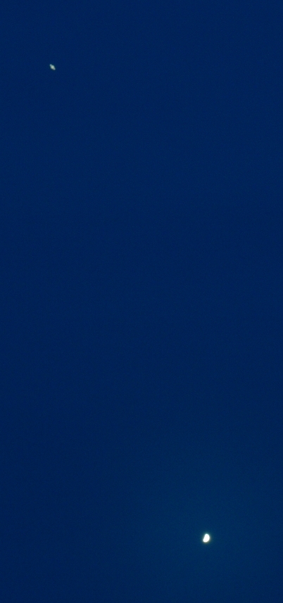 Saturn  and Venus