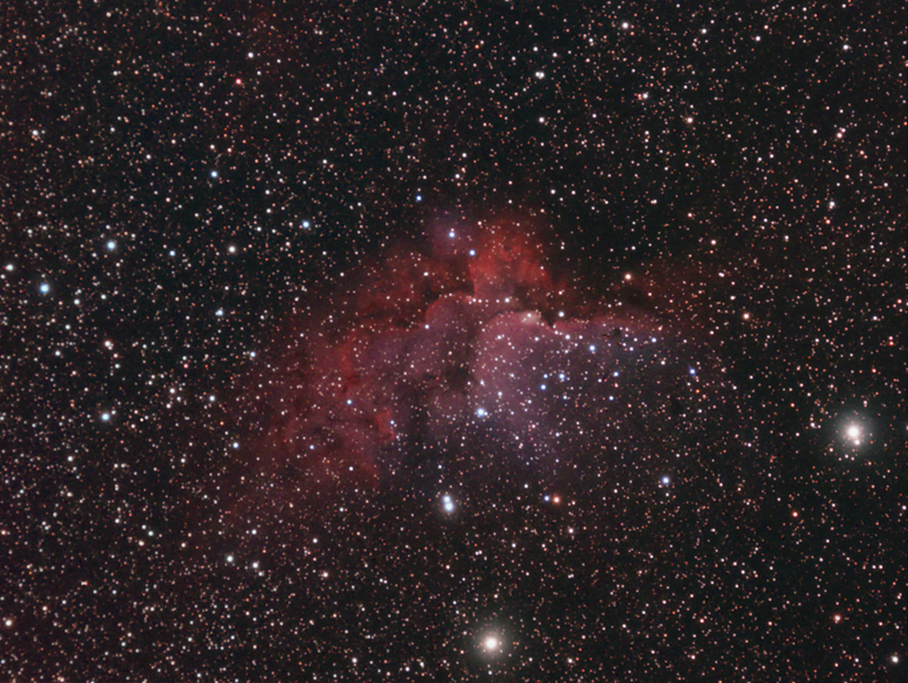 Sh2-142 & NGC 7380