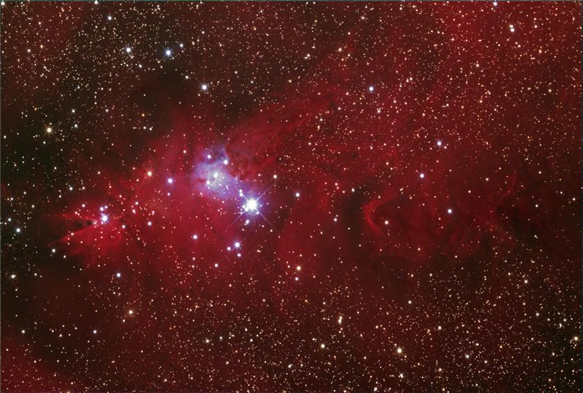 NGC2264 Cone-Christmas Tree-Cluster.