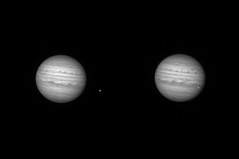 Io transit of Jupiter