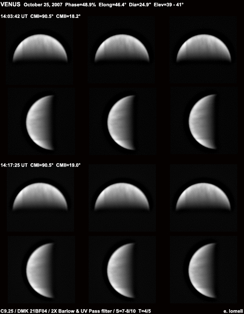 Venus October 25, 2007