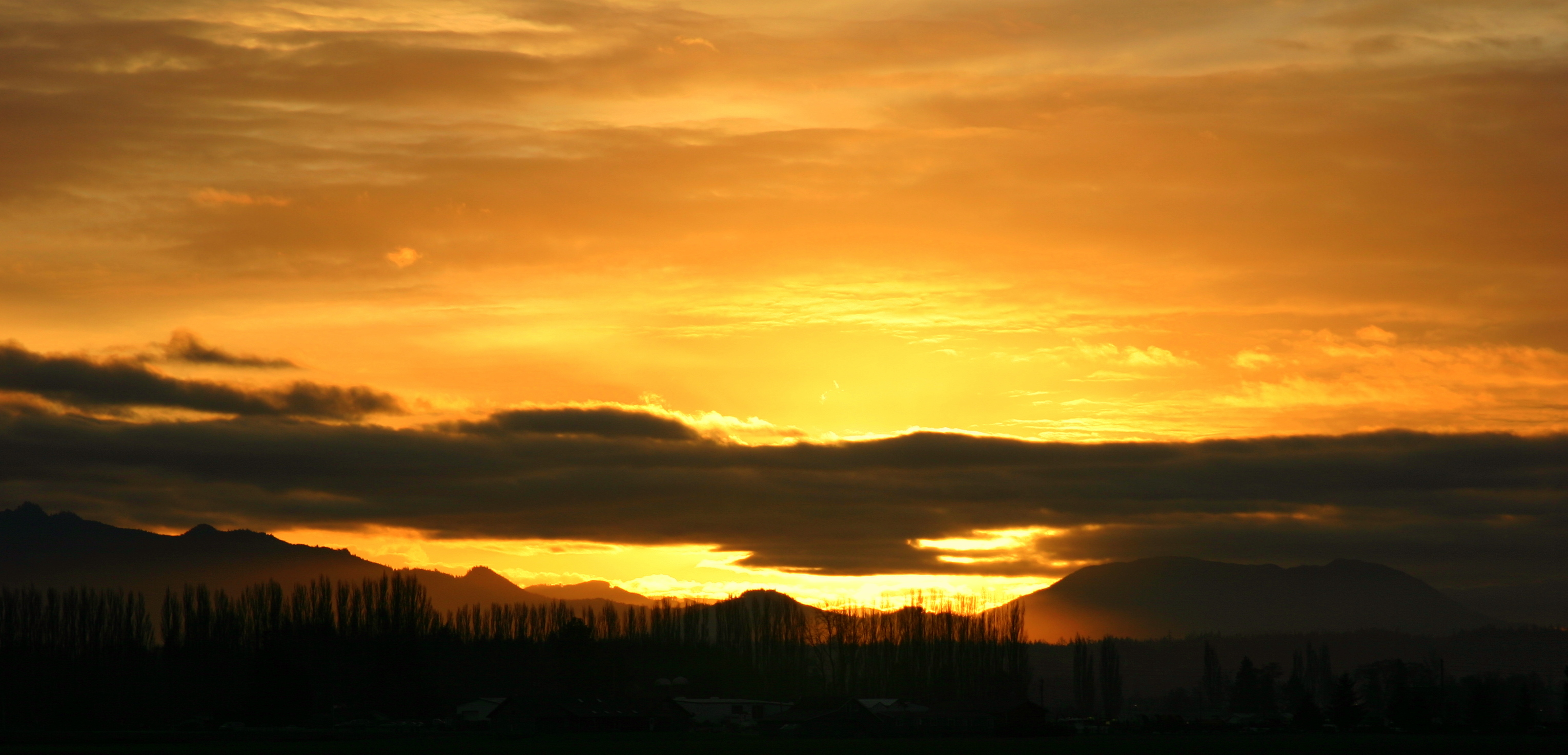 Sunrise Over Skagit