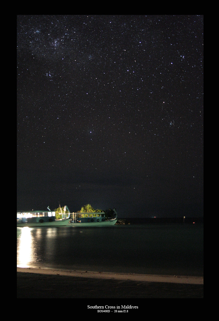 Southern Cross in Maldives