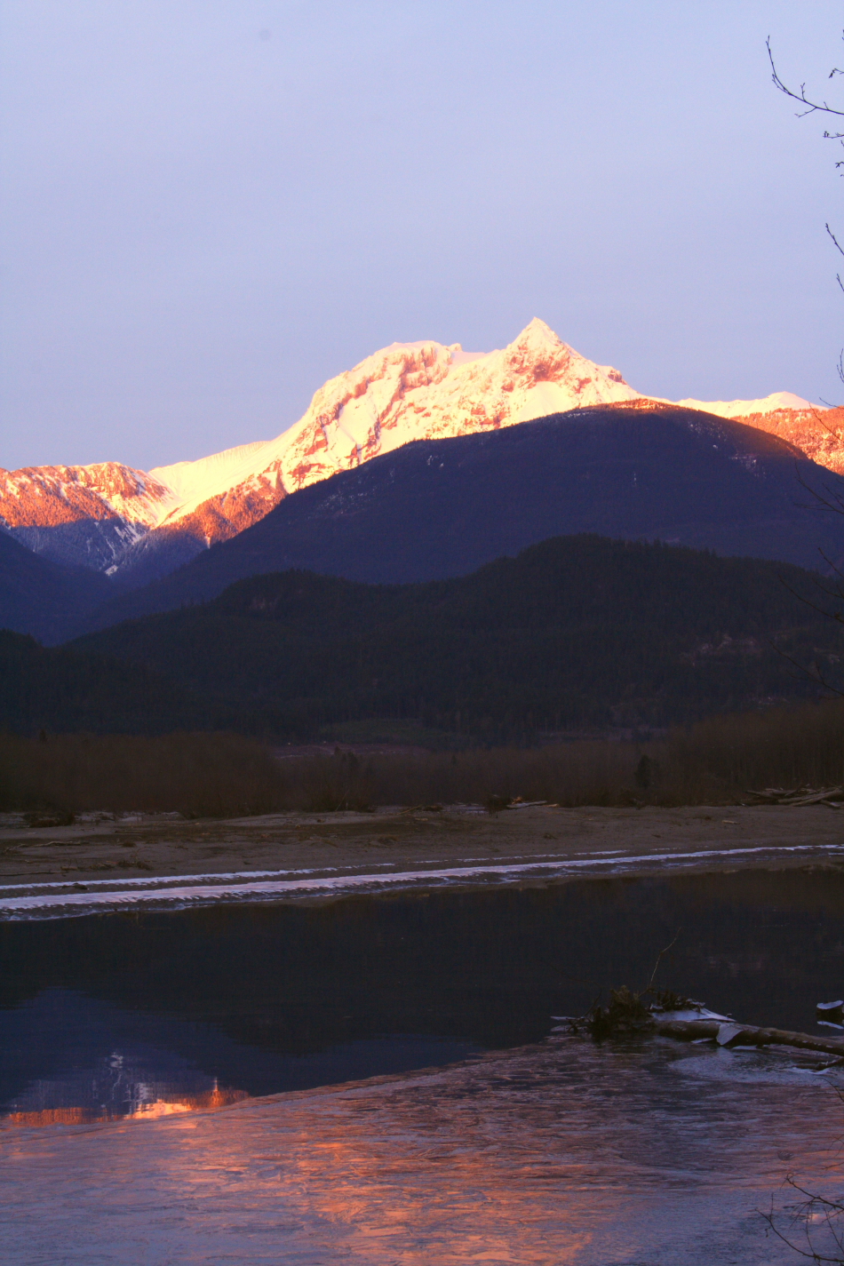 Mt. Garibalsi Setting