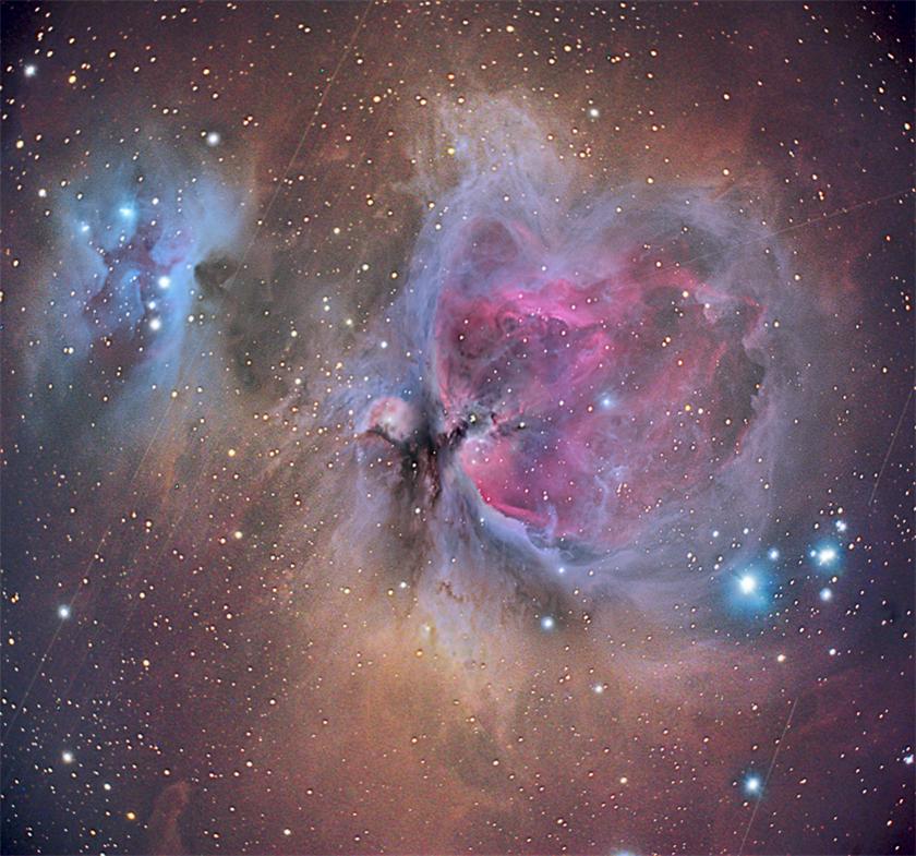 Pleiades with Reflection Nebulosity