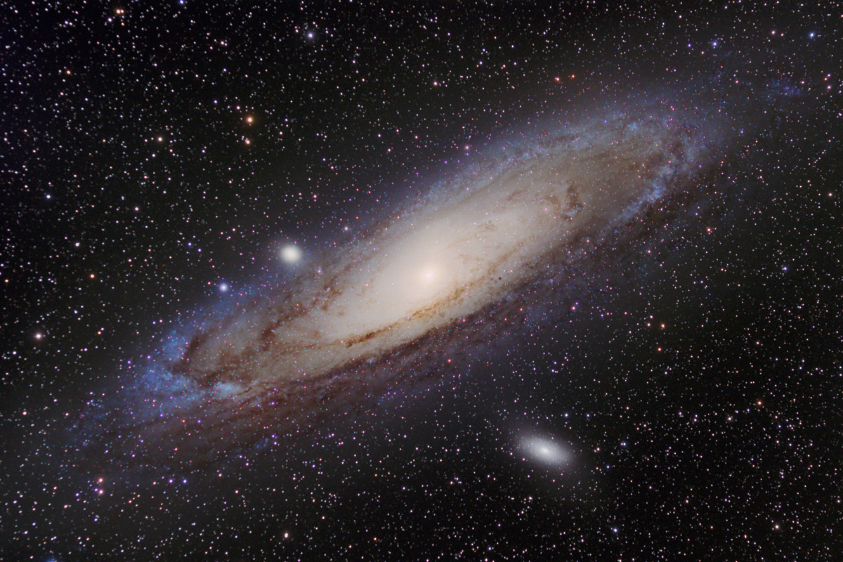 M31. Andromeda galaxy