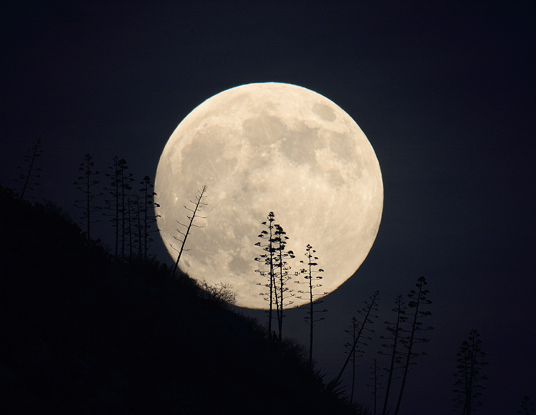 Athens moonrise.