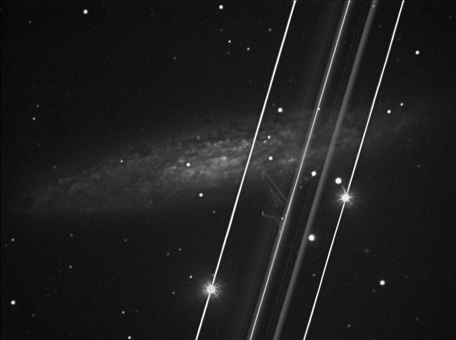 NGC 253 with Alitalia Flight