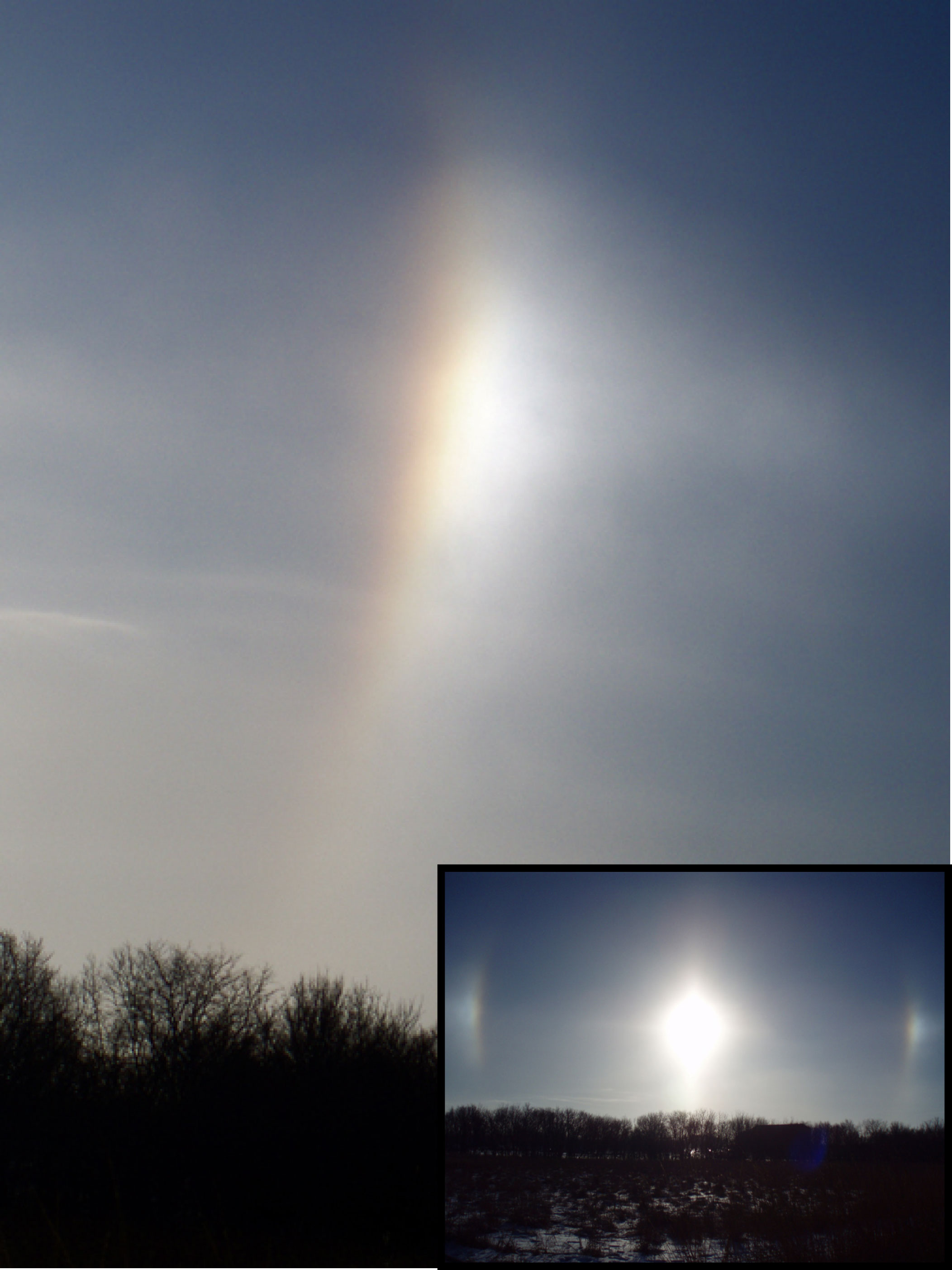 Sundogs in Iowa