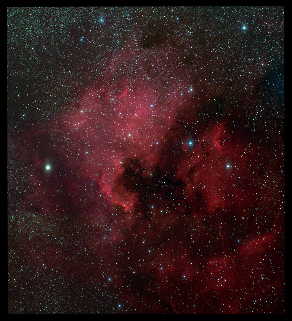 North America and Pelican Nebulas